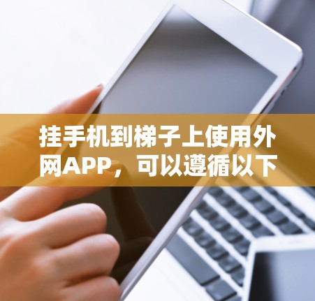 挂手机到梯子上使用外网APP，可以遵循以下步骤