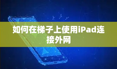 如何在梯子上使用iPad连接外网
