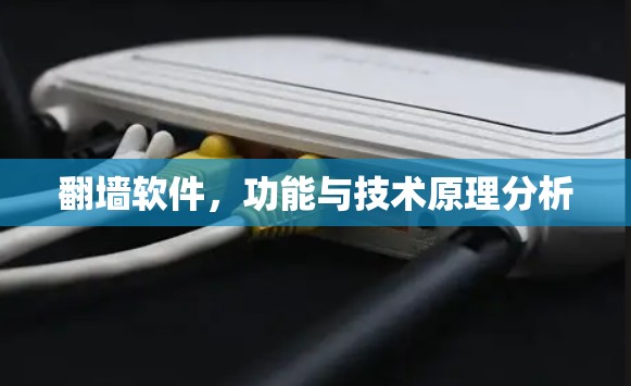 翻墙软件，功能与技术原理分析