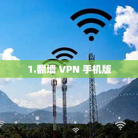 1.翻墙 VPN 手机版 1.翻墙 VPN 手机版