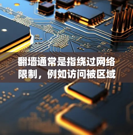 翻墙通常是指绕过网络限制,例如访问被区域限制的网站或服务。使用软件来实现翻墙有多种方法,但需要注意合法性和道德问题。以下是一些常用的软件和方法 翻墙通常是指绕过网络限制,例如访问被区域限制的网站或服务。使用软件来实现翻墙有多种方法,但需要注意合法性和道德问题。以下是一些常用的软件和方法