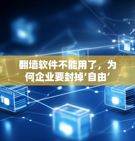 翻墙软件不能用了,为何企业要封掉‘自由’ 翻墙软件不能用了,为何企业要封掉‘自由’