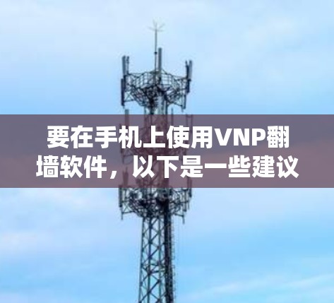 要在手机上使用VNP翻墙软件，以下是一些建议和步骤
