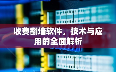 收费翻墙软件,技术与应用的全面解析 收费翻墙软件,技术与应用的全面解析