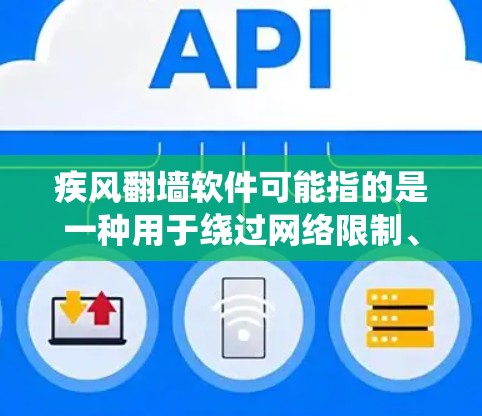 疾风翻墙软件可能指的是一种用于绕过网络限制、访问受限网站的软件。翻墙软件通常用于在网络限制下访问被屏蔽的内容,如社交媒体、视频平台或其他网站 疾风翻墙软件可能指的是一种用于绕过网络限制、访问受限网站的软件。翻墙软件通常用于在网络限制下访问被屏蔽的内容,如社交媒体、视频平台或其他网站