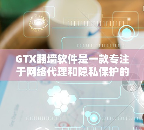 GTX翻墙软件是一款专注于网络代理和隐私保护的工具，旨在帮助用户访问受限的网站并保护隐私。以下是对该软件的详细分析