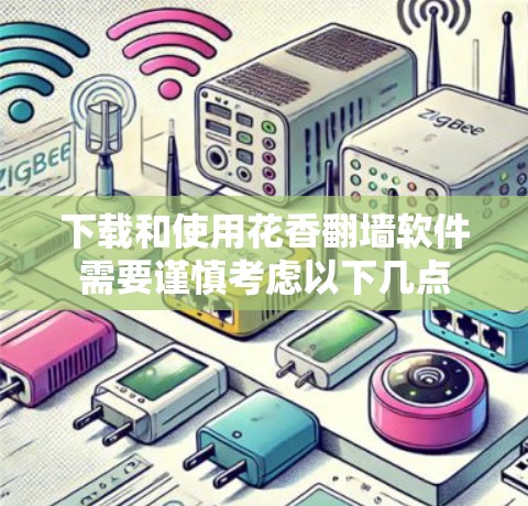 下载和使用花香翻墙软件需要谨慎考虑以下几点