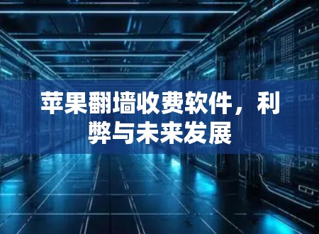 苹果翻墙收费软件，利弊与未来发展
