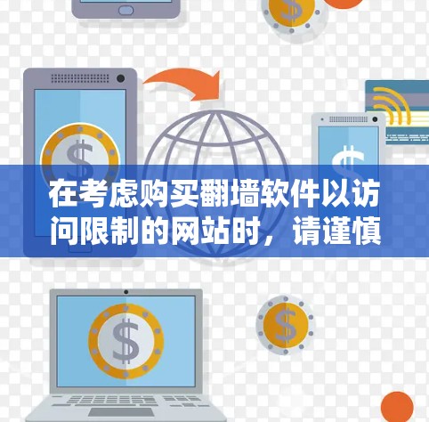 在考虑购买翻墙软件以访问限制的网站时，请谨慎处理以下几点