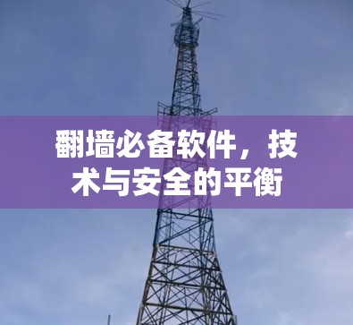 翻墙必备软件,技术与安全的平衡 翻墙必备软件,技术与安全的平衡
