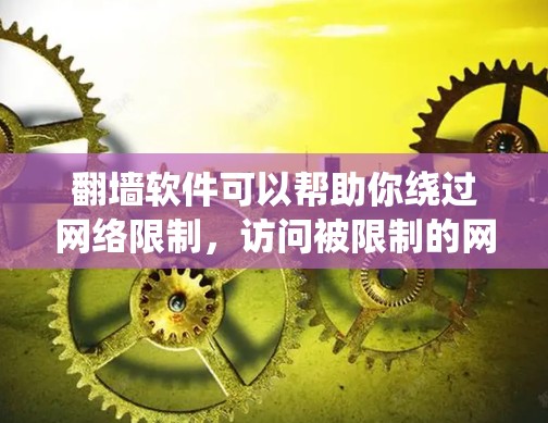 翻墙软件可以帮助你绕过网络限制，访问被限制的网站或内容。但请注意，使用翻墙软件可能会有法律和道德上的风险。以下是一些常见的免费翻墙软件和工具，但请确保你在使用前了解相关的法律和网络政策