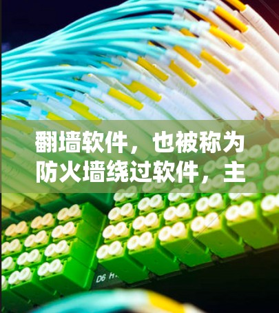 翻墙软件，也被称为防火墙绕过软件，主要用于突破网络限制，访问被屏蔽或禁止的网站或内容。然而，这类软件的使用存在许多安全风险和潜在问题，以下是一些关键点