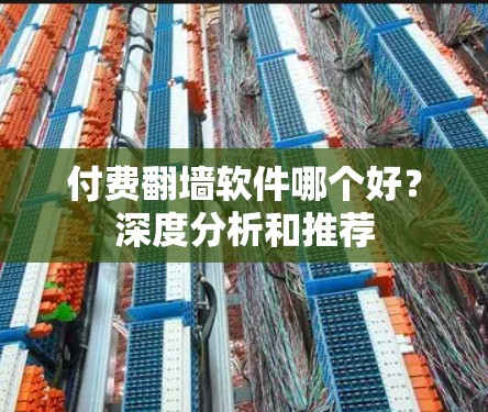 付费翻墙软件哪个好?深度分析和推荐 付费翻墙软件哪个好?深度分析和推荐