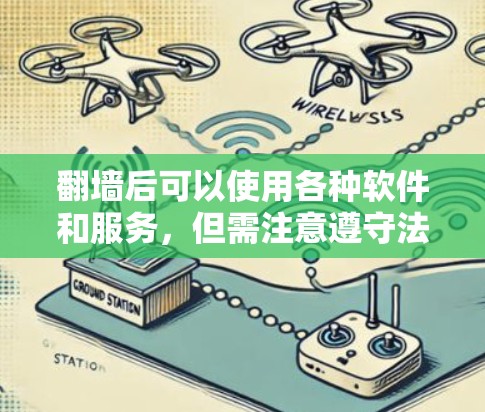 翻墙后可以使用各种软件和服务，但需注意遵守法律法规。以下是一些常见的翻墙工具和应用