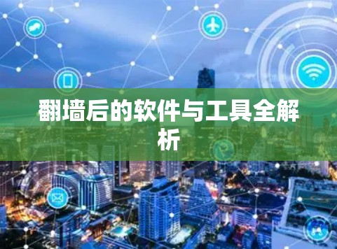 翻墙后的软件与工具全解析
