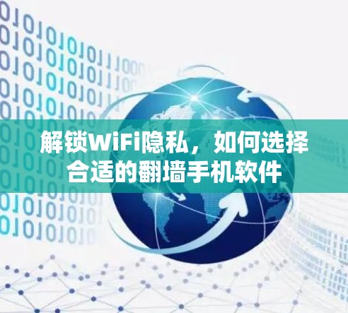 解锁WiFi隐私，如何选择合适的翻墙手机软件
