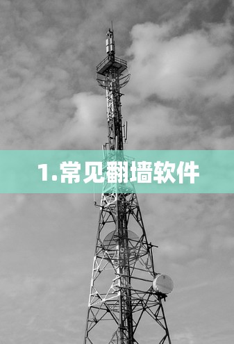 1.常见翻墙软件 1.常见翻墙软件