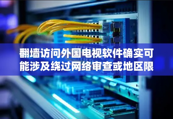 翻墙访问外国电视软件确实可能涉及绕过网络审查或地区限制,但需要注意遵守相关法律法规。以下是一些建议和注意事项 翻墙访问外国电视软件确实可能涉及绕过网络审查或地区限制,但需要注意遵守相关法律法规。以下是一些建议和注意事项