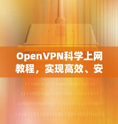 OpenVPN科学上网教程，实现高效、安全的网络访问