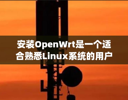 安装OpenWrt是一个适合熟悉Linux系统的用户的项目,以下是详细的安装指南 安装OpenWrt是一个适合熟悉Linux系统的用户的项目,以下是详细的安装指南