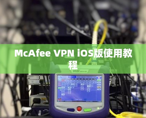 McAfee VPN iOS版使用教程