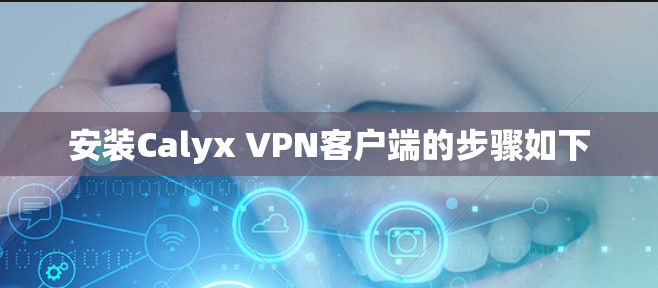 安装Calyx VPN客户端的步骤如下 安装Calyx VPN客户端的步骤如下